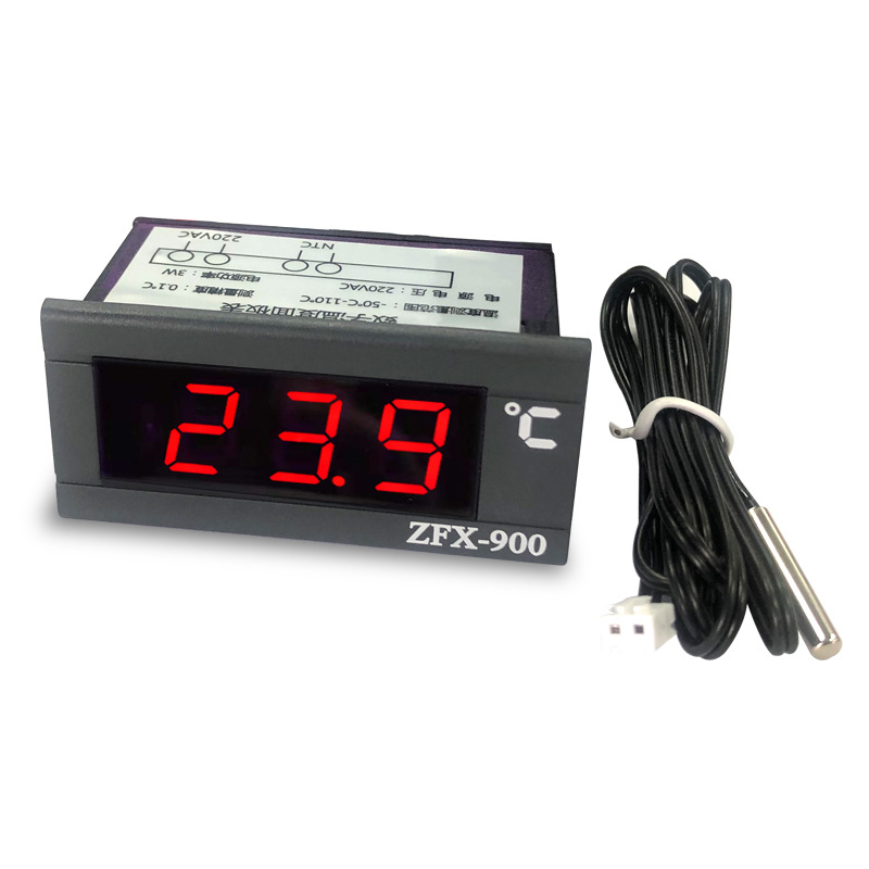 Ugradbeni digitalni panel za prikaz temperature za hladnjak i zamrzivač, točnost 1 stupanj, razlučivost 1 stupanj