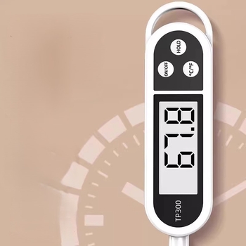 Termometru pentru alimente, tip sondă, pentru bucătărie, cu precizie înaltă