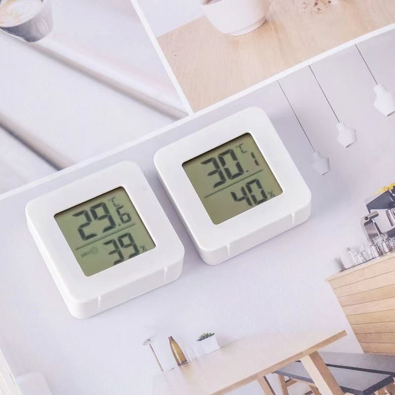 Termometar za sobu s digitalnim zaslonom, minimalistički dizajn, rezolucija temperature 0,1°C, kutija 600 komada, mogućnost prilagođavanja