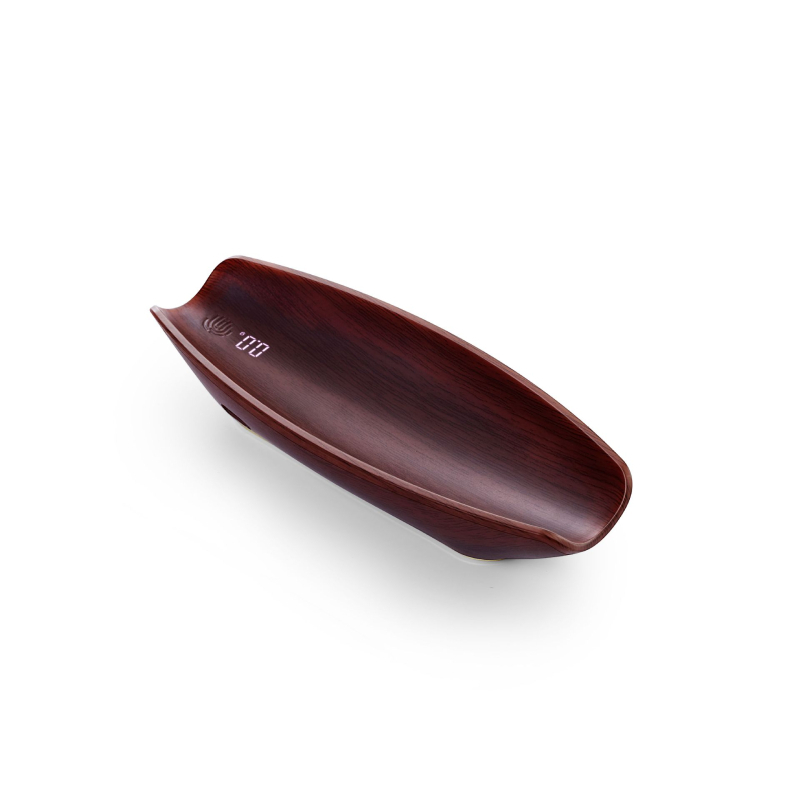 Digitális tea mérleg, 500 g kapacitás, kompakt méretek 176×71×35.5 mm, USB töltés, modell C03