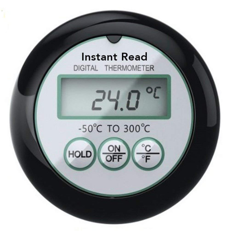 Digitalni kuhinjski termometar sa sondom tipa za pečenje, roštilj, mlijeko i kavu – ABS+SS304