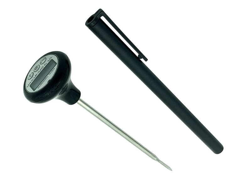 Digitalni kuhinjski termometar sa sondom tipa za pečenje, roštilj, mlijeko i kavu – ABS+SS304