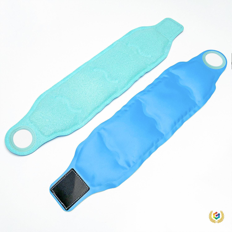 Gel ledeni paket za zglob zapešća s integriranim dizajnom, toplinska i hladna terapija, PVC tkanina, 230 g