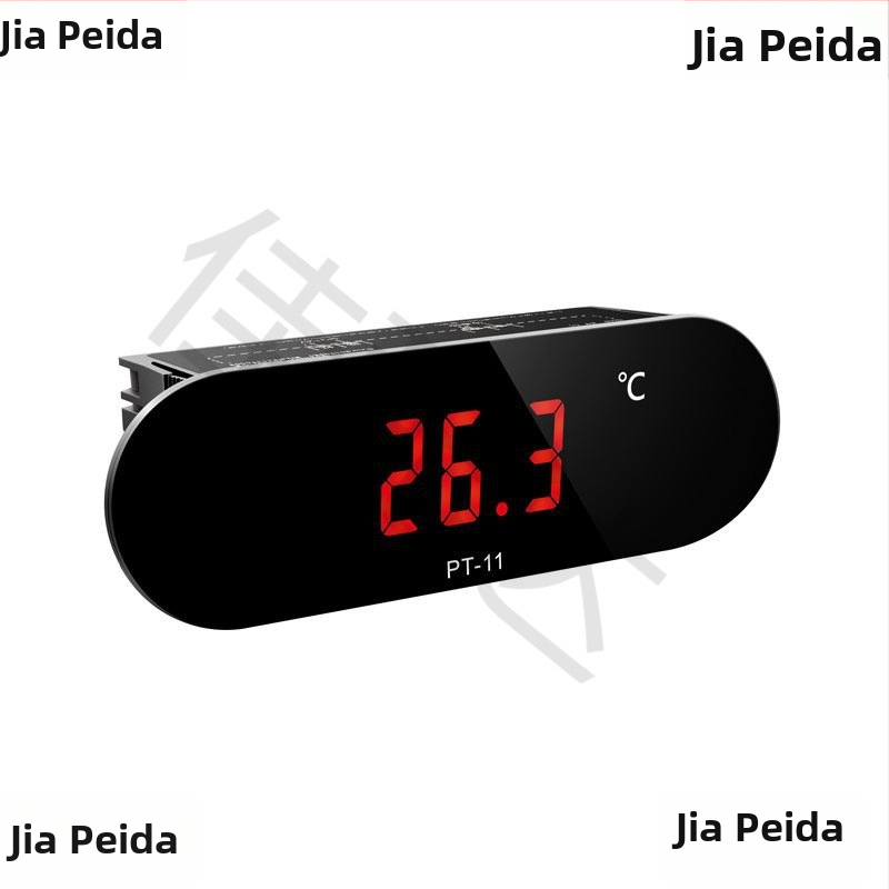 PT-11 vstavaný digitálny teplomer, vysoká presnosť, bez podsvietenia, pre mrazničku, 220V/110V/12V