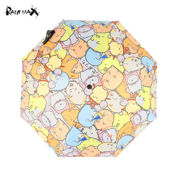 Automatski kišobran za sunce i kišu, UV zaštita UPF 50+, aluminijski stup, vlaknaste letvice, tisak loga