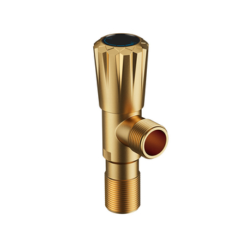 Kutni ventil od bakrene legure, zidni, za toplu i hladnu vodu, radni tlak 0-90