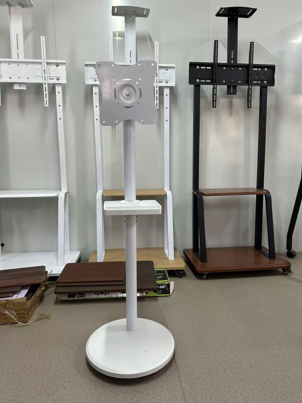 Podna držač monitora od drveta i željeza, VESA 200x200, 6,7 kg, za računalne monitore