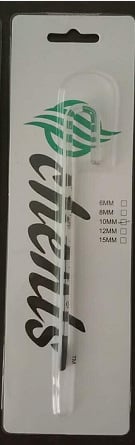 Stakleni termometar za vodu za akvarij s kukom za pričvršćivanje – visoka preciznost mjerenja temperature vode