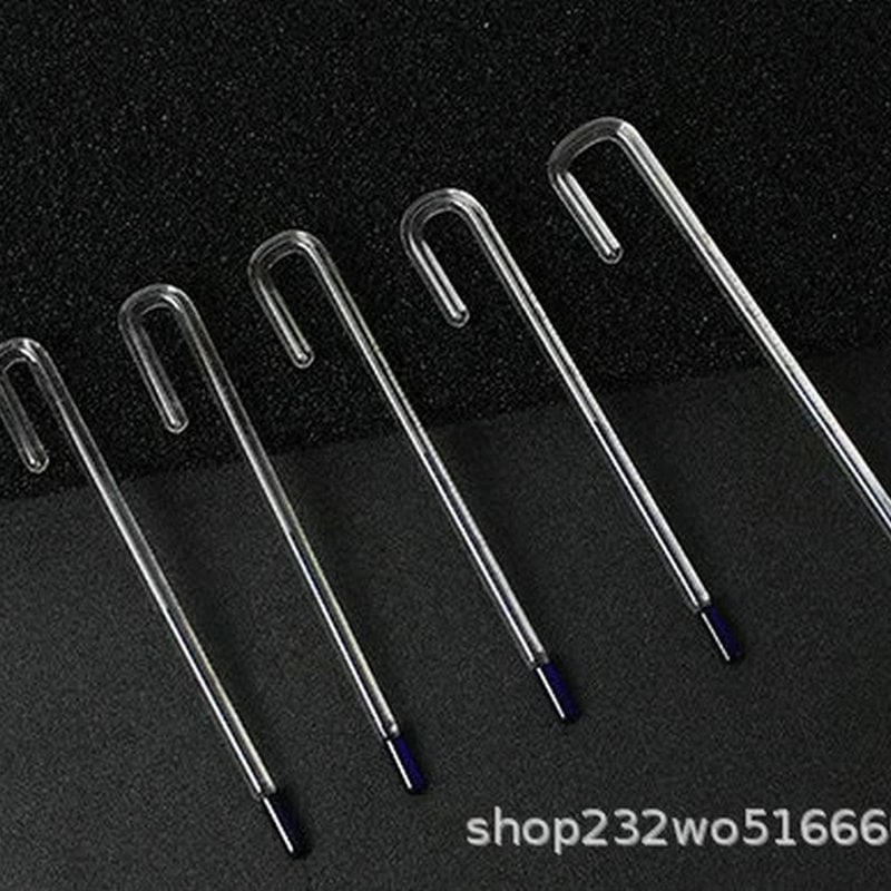 Stakleni termometar za vodu za akvarij s kukom za pričvršćivanje – visoka preciznost mjerenja temperature vode