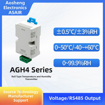Asair Aosong vysielač teploty a vlhkosti AGH4 séria s RS485/analogovým výstupom pre vysokopresné meranie teploty