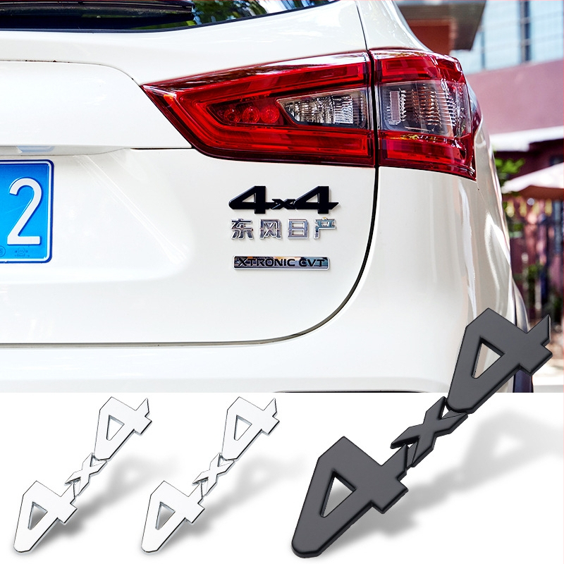 Chuangya наклейка за кузов, 4WD стил, цинкова сплав, силно прилепване, персонализирана обработка