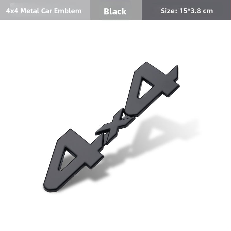 Chuangya наклейка за кузов, 4WD стил, цинкова сплав, силно прилепване, персонализирана обработка