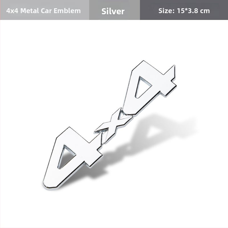 Chuangya наклейка за кузов, 4WD стил, цинкова сплав, силно прилепване, персонализирана обработка