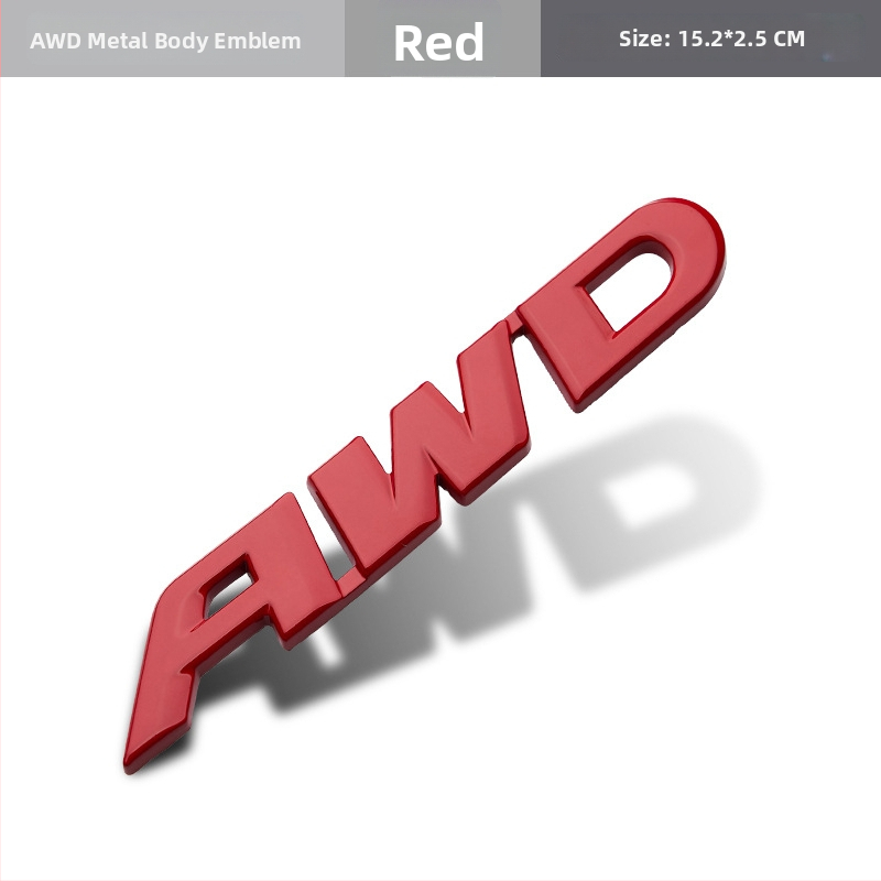 Chuangya наклейка за кузов, 4WD стил, цинкова сплав, силно прилепване, персонализирана обработка