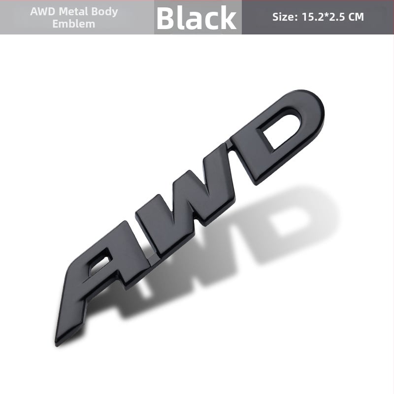 Chuangya наклейка за кузов, 4WD стил, цинкова сплав, силно прилепване, персонализирана обработка