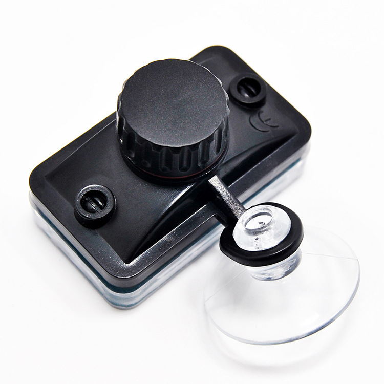 Akvarijski termometar s digitalnim LCD zaslonom, usisnom čašicom za pričvršćivanje, mjeri temperaturu vode (digitalni LCD zaslon; usisna čašica; mjeri temperaturu vode)