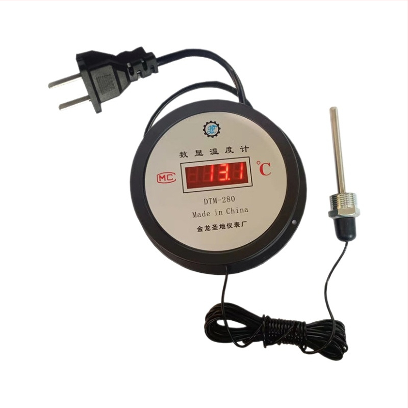 Digitálny teplomer so sondou pre akvakultúru, skladovanie v chlade a priemyselné meranie teploty vody, vhodný pre rybníky a skleníky, vysoká presnosť