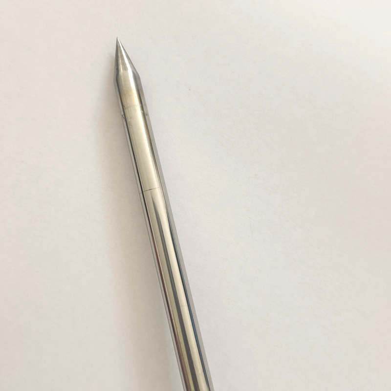 Ručni digitalni termometar za spremnike žitarica s proširenom sondom — promjer sonde 8 mm, duljina 10 cm–3 m, nehrđajući čelik 201 (moguće 304)