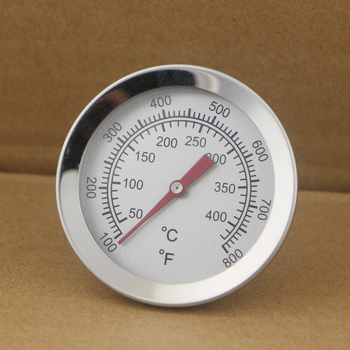 Termometar za pećnicu, nehrđajući čelik, bimetrijski termometar za roštilj, rezolucija 0.1°C, pakiranje 420