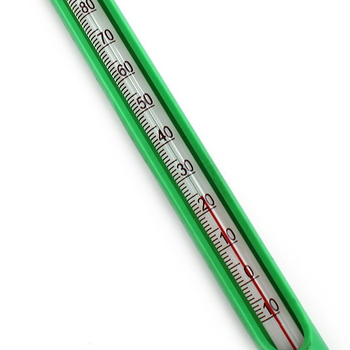 Stakleni termometar – unutarnja/ vanjska uporaba u vrtu i temperatura tla i površine, staklena šipka