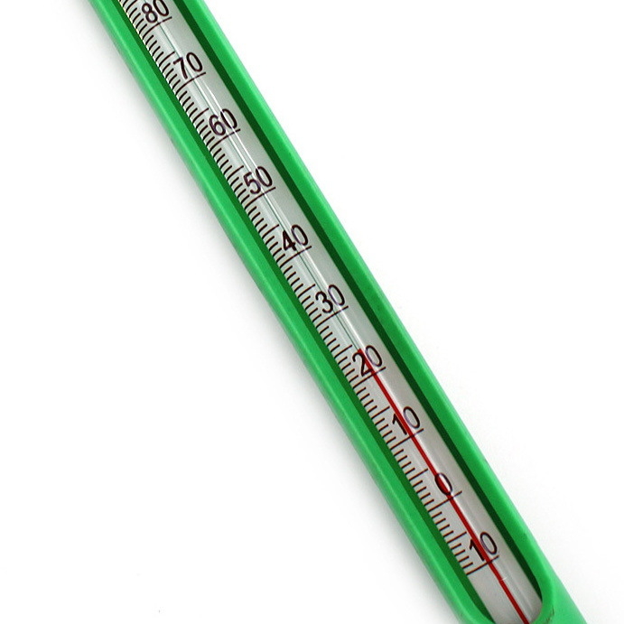 Stakleni termometar – unutarnja/ vanjska uporaba u vrtu i temperatura tla i površine, staklena šipka