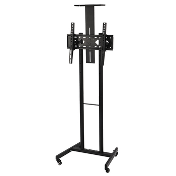 Mobilni podni držač TV-a za ravne zaslone, prostorija za videokonferencije, Model 01, hladno valjani čelik