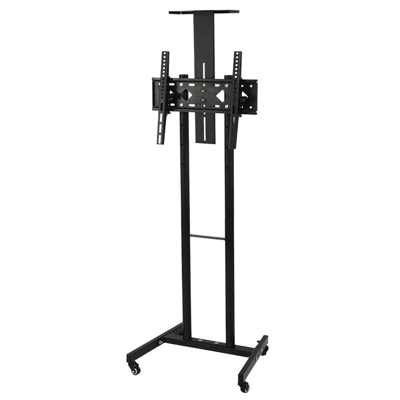 Mobilni podni držač TV-a za ravne zaslone, prostorija za videokonferencije, Model 01, hladno valjani čelik