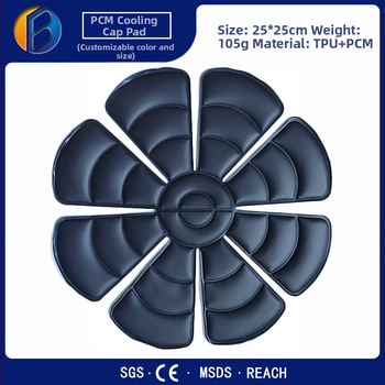 BODICONN Яка за врата със PCM ледена подложка – TPU плат, PCM запълване, 45 g/85 g/105 g, модерен минималистичен стил за охлаждане и превенция от прегряване