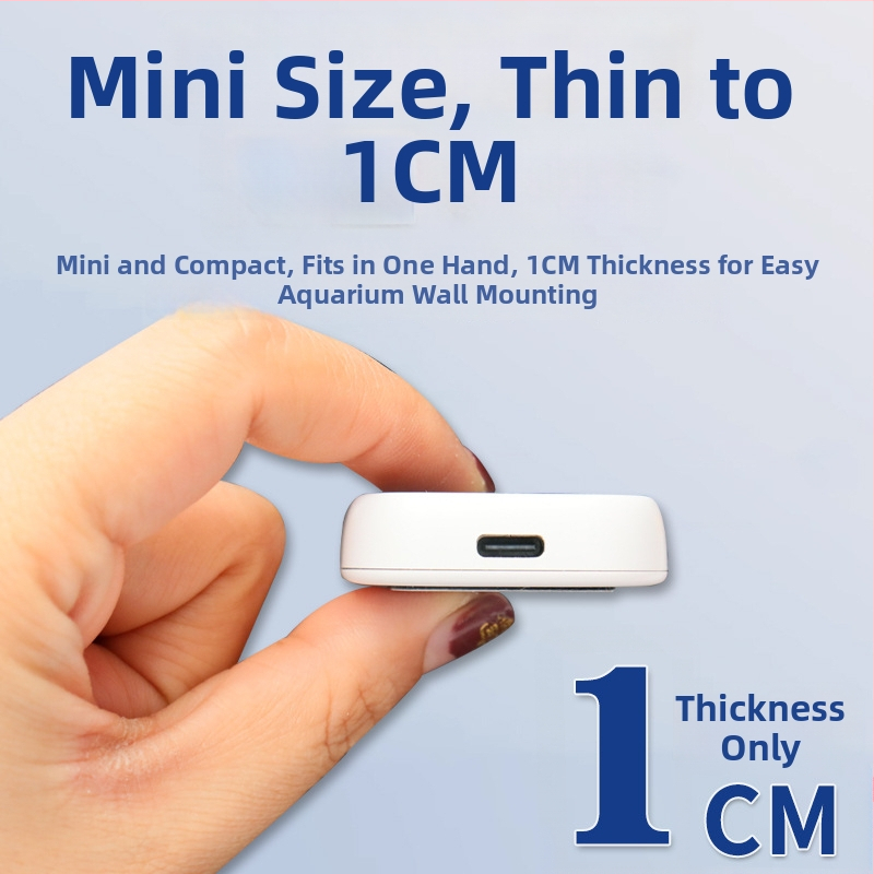 Vanjski digitalni vodomjer za akvarij i terarij za kornjače – mini ABS termometar