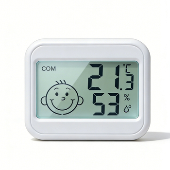 Soba termometar s digitalnim higrometrom, rezolucija 0,1°C, mjerenje unutarnje temperature i vlage