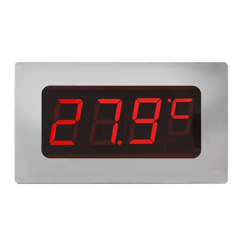 Inteligentni unutarnji alarm za temperaturu i vlagu s LED velikim zaslonom - raspon temperature -50°C do 200°C, razlučivost temperature 0,5°C, razlučivost vlage 0,5%, pogreška vlage 1%