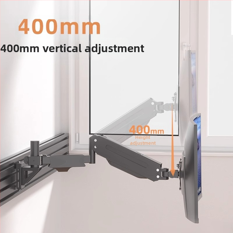 Držiak na monitor s otočnou vyvýšenou ramenou, model WMPA01, studená valcovaná oceľ, 3 kg