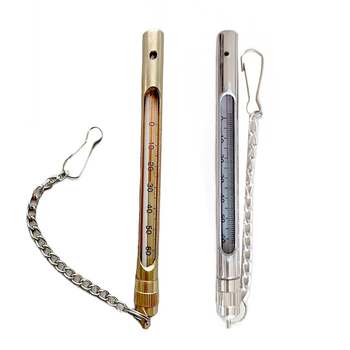 Stakleni termometar za rudnik i akvakulturu, kućište od nehrđajućeg čelika s bakrenom uloškom, visoka preciznost