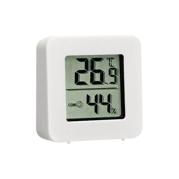 Senzor za vlagu i temperaturu u sobi s digitalnim zaslonom, zidna montaža, unutarnja upotreba za dječju sobu, mjerenje suhe i mokre temperature, rezolucija 1 stupanj
