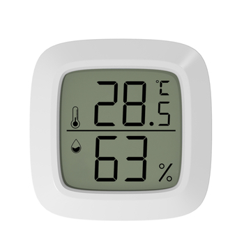 Mini elektronički termometar i higrometar za kućnu upotrebu, visoka preciznost mjerenja temperature i vlage, sa magnetom i dvostrano ljepilnom trakom