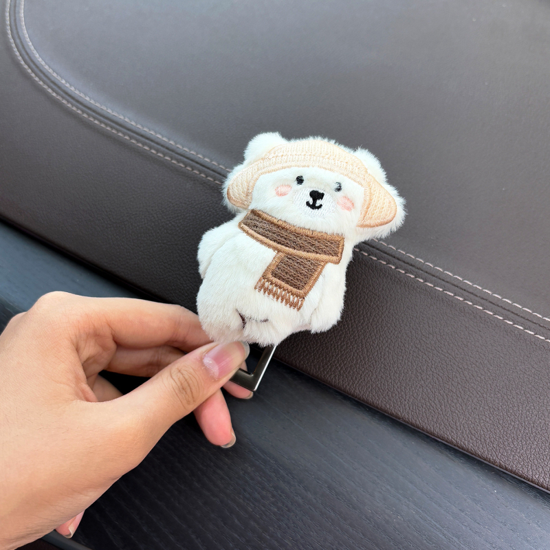 Klips sigurnosnog pojasa automobila - karikatura psa sigurnosna spojka s produžetkom - legura, brend Che shima, Bez prilagođavanja