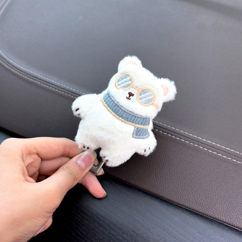 Klips sigurnosnog pojasa automobila - karikatura psa sigurnosna spojka s produžetkom - legura, brend Che shima, Bez prilagođavanja