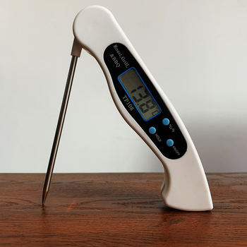 Sklopivi termometar s iglom od nehrđajućeg čelika, digitalni zaslon, 0,1°C rezolucija, model TP108