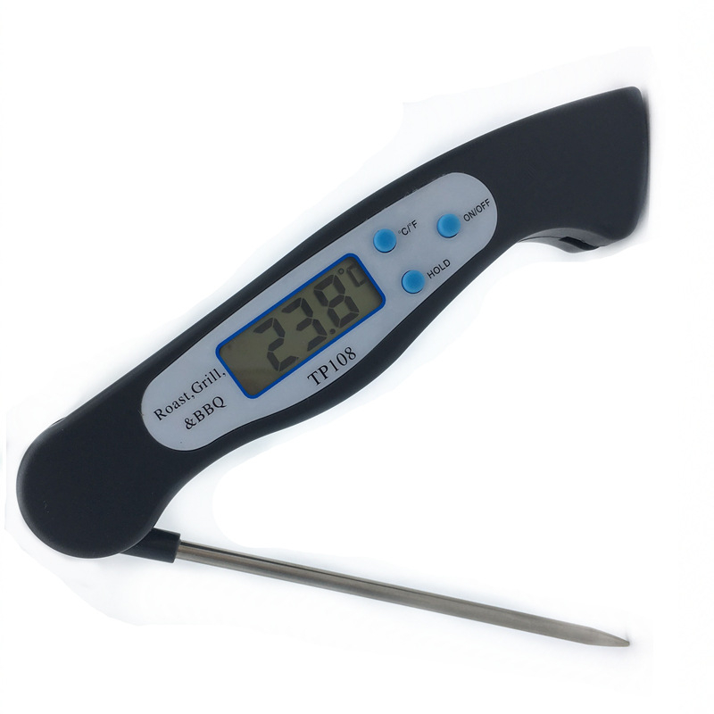 Sklopivi termometar s iglom od nehrđajućeg čelika, digitalni zaslon, 0,1°C rezolucija, model TP108