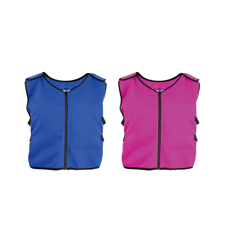 PCM охлаждащ елек с лед пакет, плат канвас и полиестер, тегло 1000 г, персонализируем за предотвратяване на прегряване и охлаждане