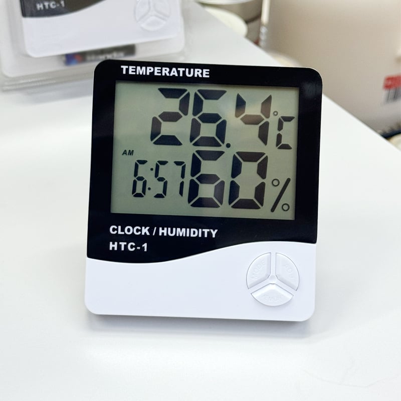 HTC-1 Mjerenje temperature i vlage - digitalni prikaz, zidni ili stolni