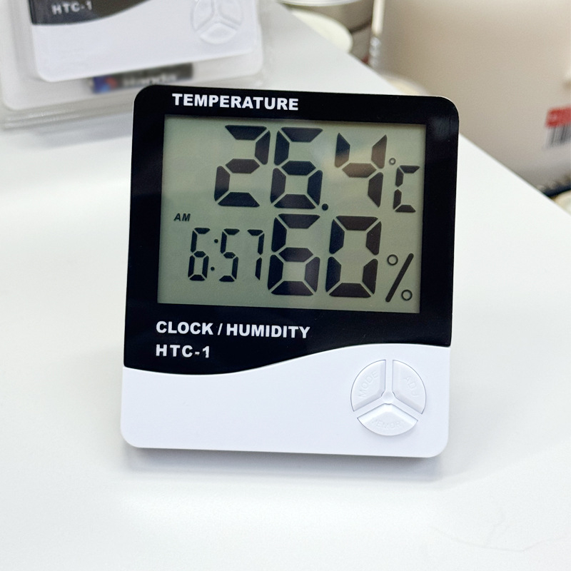 HTC-1 Mjerenje temperature i vlage - digitalni prikaz, zidni ili stolni
