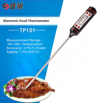 TP101 digitálny teplomer na potraviny s displejom pre grilovanie, mlieko a kávu