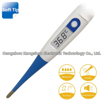 HS-28 Digitálny elektronický teplomer pre domáce použitie — meranie v ústach, podpazuší a rektálne; rozsah 32–42°C; presnosť ±0.1°C; batéria 1,5 V