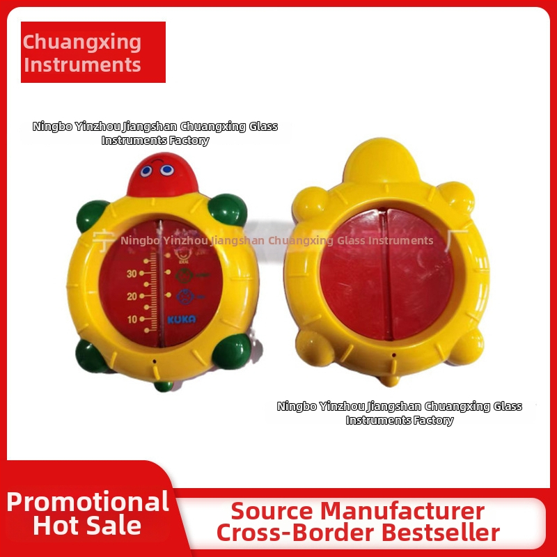Бебешки воден термометър за къпане с дисплей – стъклен термометър за новородени, домашна употреба