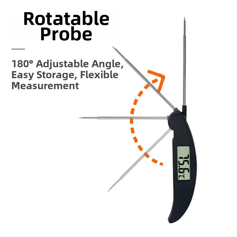 JIMEI θερμόμετρο φαγητού για μπάρμπεκιου και κουζίνα, ευαισθησία μέτρησης 0.1°C, 150 τεμάχια ανά κουτί, με δυνατότητα προσαρμογής
