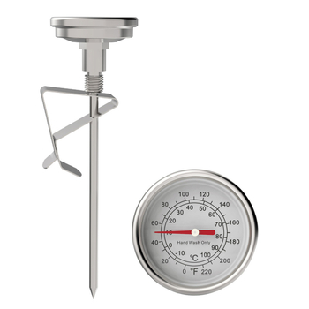 Kaitai KT Θερμόμετρο φαγητού, ανοξείδωτο χάλυβα, κουζίνας για γάλα και καφέ, 1° ανάλυση, JB/T 8803-2015