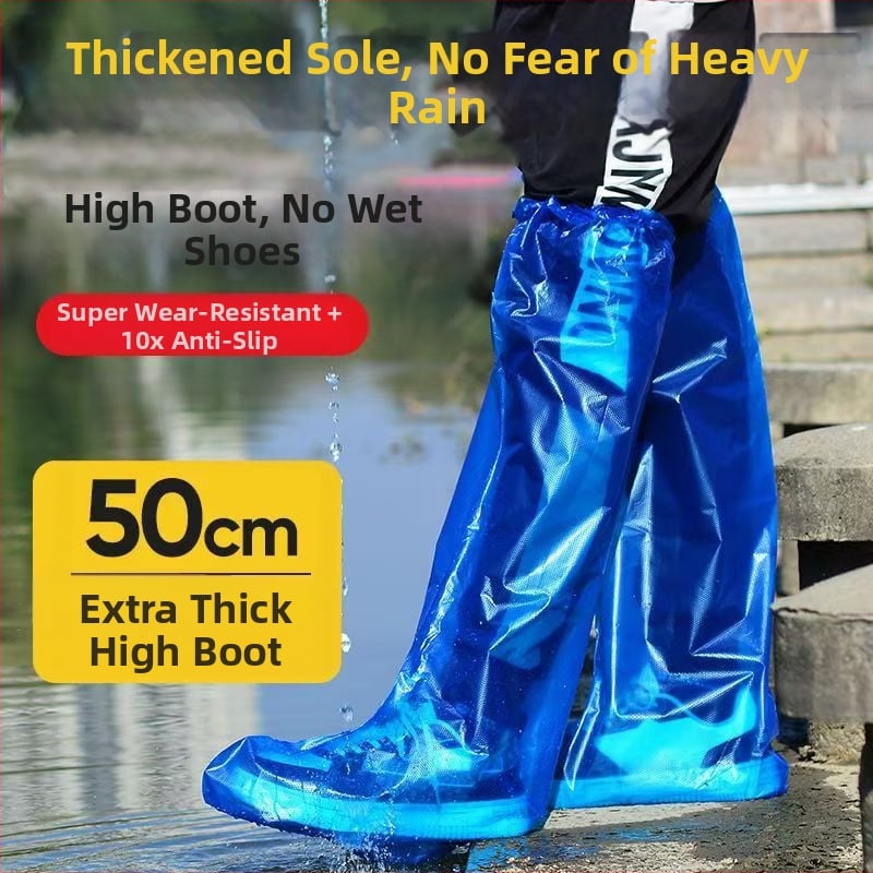 Acoperitoare de încălțăminte înalte, de unică folosință, pentru ferme — protecție împotriva prafului, material textil, culoare unicoloră, 100 buc