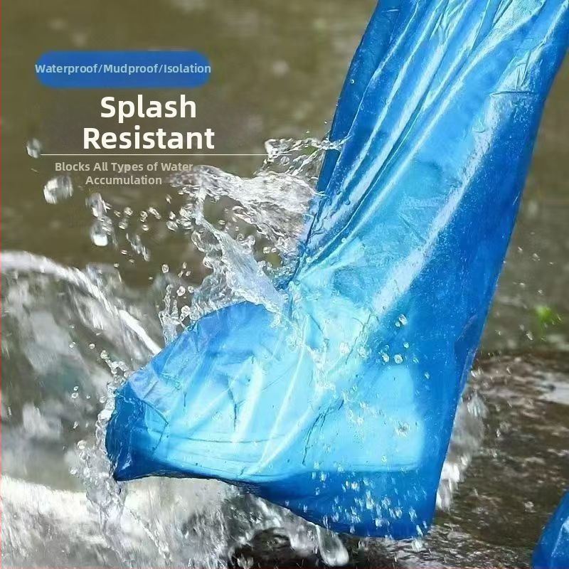 Acoperitoare de încălțăminte înalte, de unică folosință, pentru ferme — protecție împotriva prafului, material textil, culoare unicoloră, 100 buc