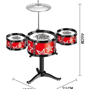 Jucărie de percuție pentru copii — metal, NJ-12204, pentru copii 4–6 ani, unisex